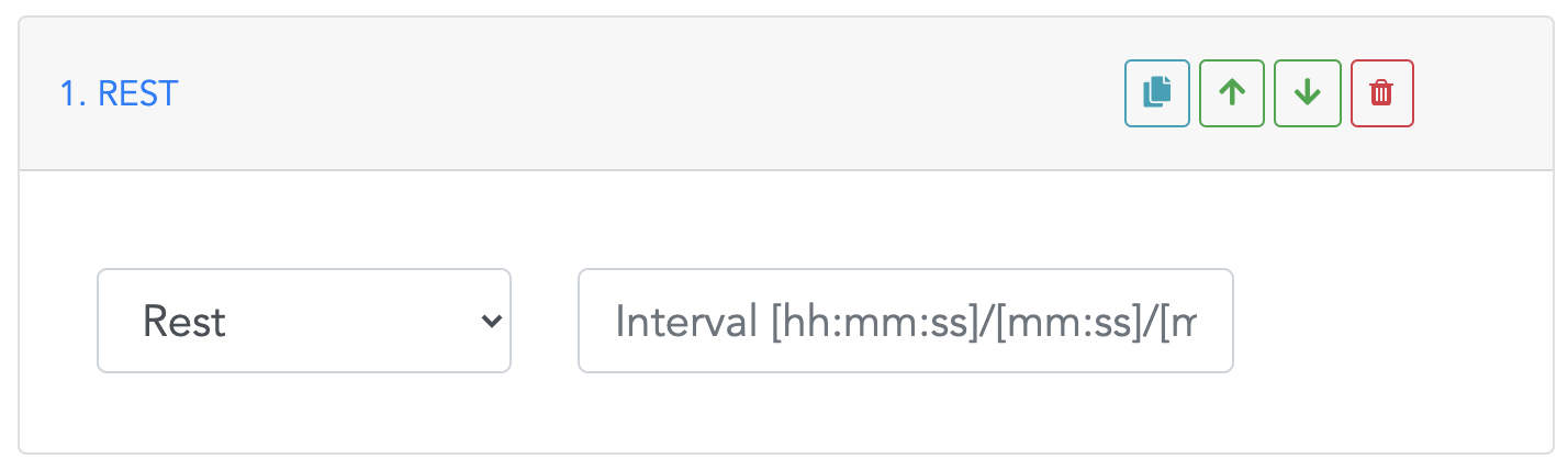 Image of Add Interval Form